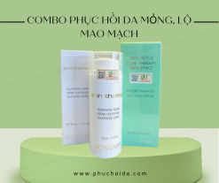 COMBO PHỤC HỒI DA MỎNG – LỘ MAO MẠCH